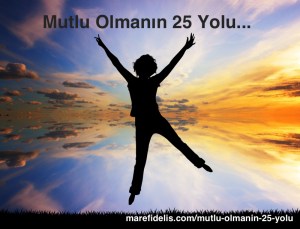 Happy girl at sunset